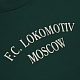 Кофта 1/4 зип 2004 Зеленый с цветной эмблемой (M)
