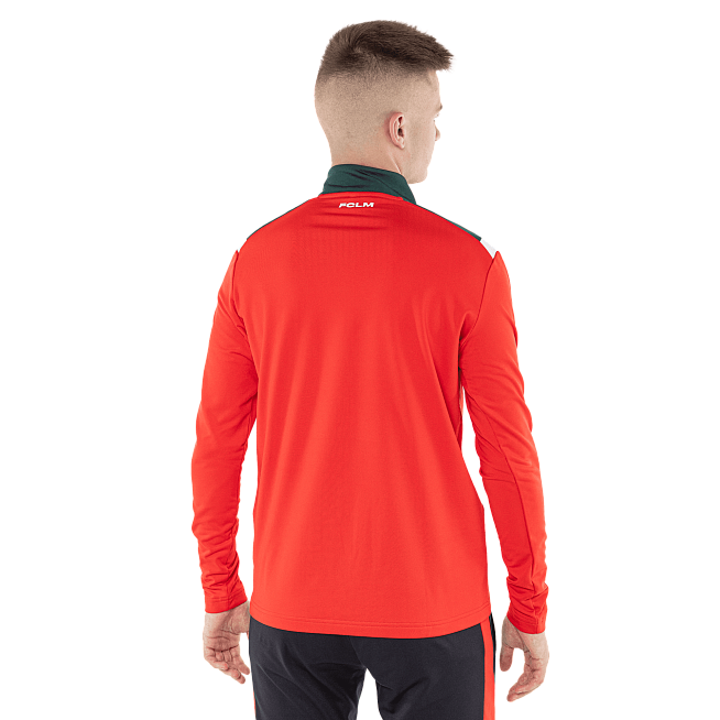 Джемпер тренировочный TM11302B1101 (красный, 90% полиэстер, 10% эластан) (6xs)