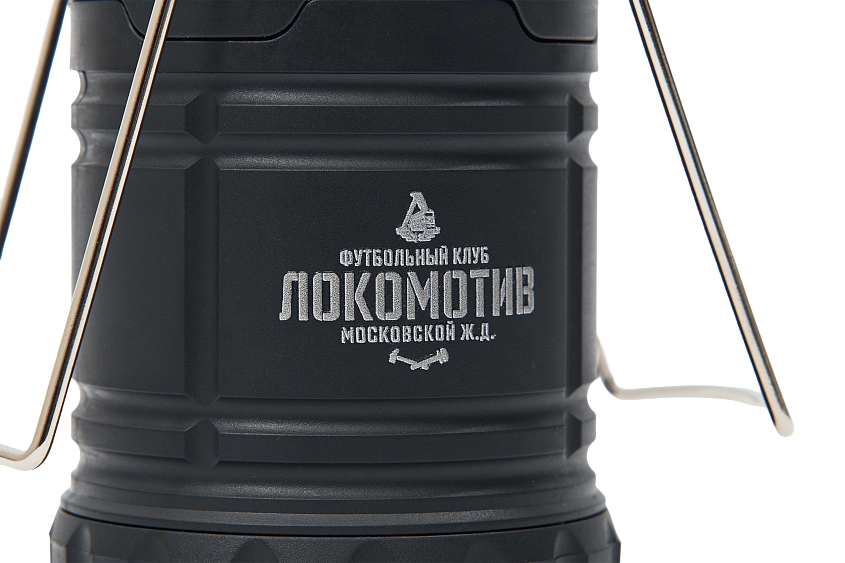 Фонарь пластиковый кемпинговый (черный)