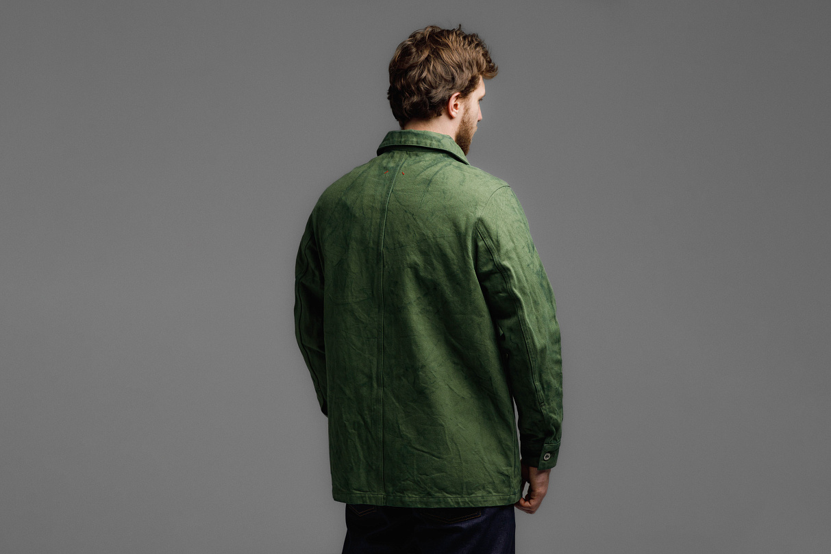 Куртка железнодорожного рабочего (зелёная) ЧРКЗВ x ПЛНБ (S)