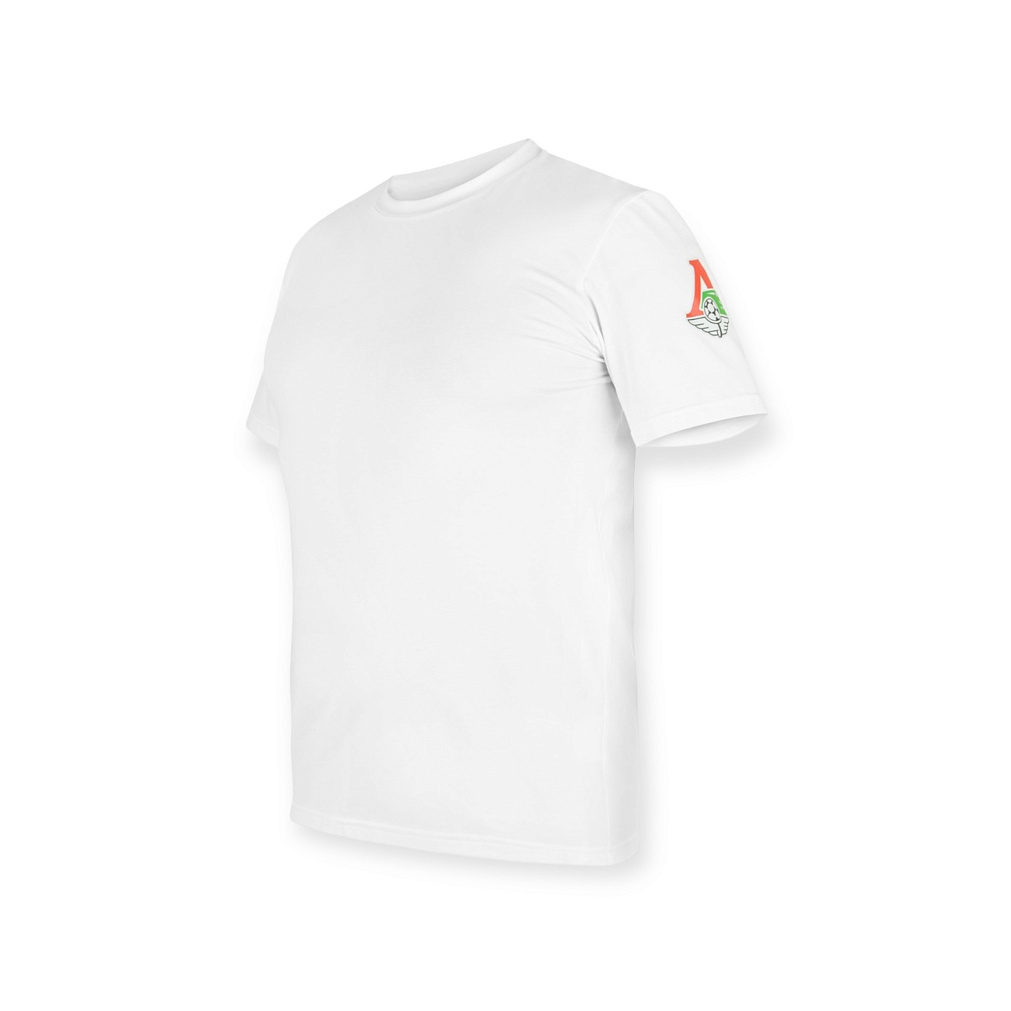 Футболка классическая FCLM белая лого цветной