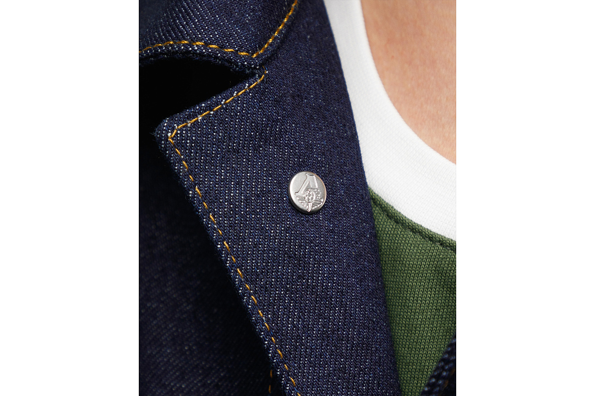 Куртка железнодорожного рабочего (тёмно-синяя) ЧРКЗВ x ПЛНБ (S)