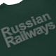 Футболка 2004 Зеленая монохром (M)