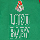 Боди Loko Baby зеленое с красным