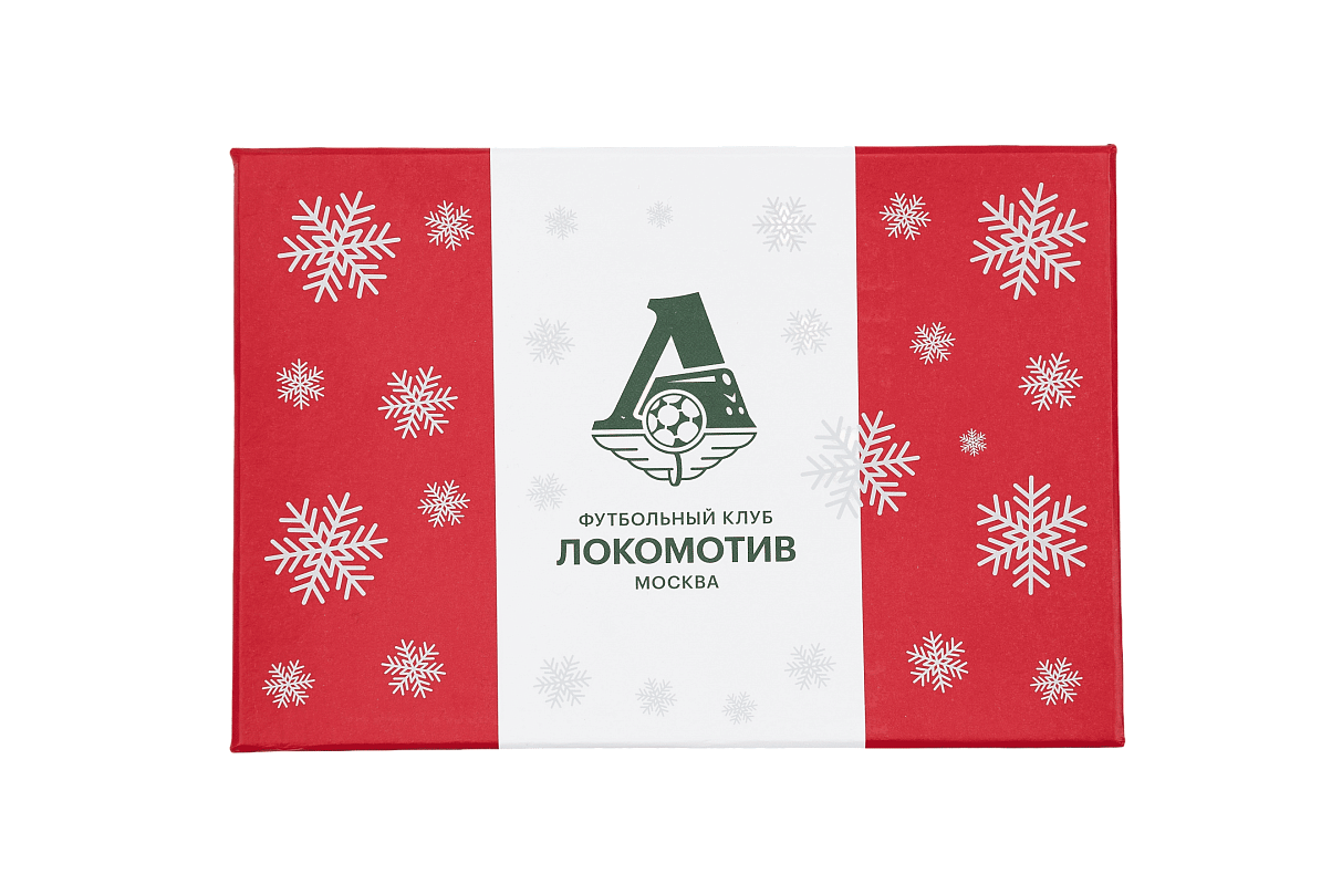 Набор из 6-и пластиковых елочных шаров Локомотив «Ретро» (с обсыпкой имитирующей снег)