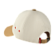 Кепка пятиклинка (слоновая кость с коричневым козырьком) ЧРКЗВ х ПЛНБ