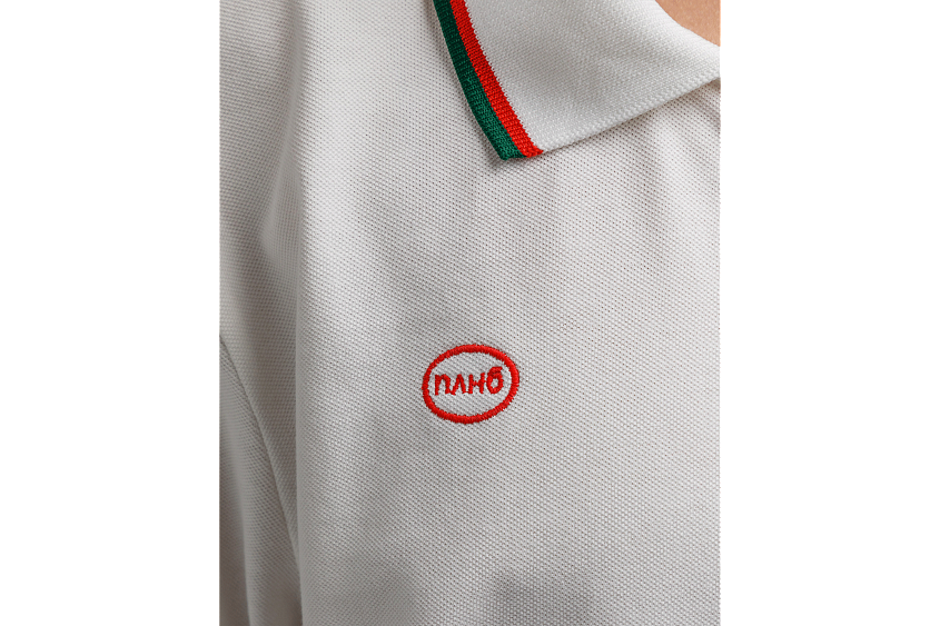 Рубашка -поло (слоновая кость) ЧРКЗВ x ПЛНБ (S)