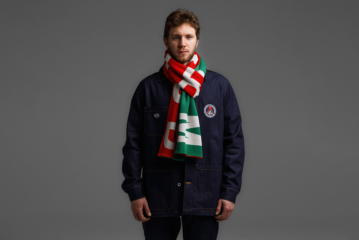 Шарф удлинённый ЧРКЗВ х ПЛНБ