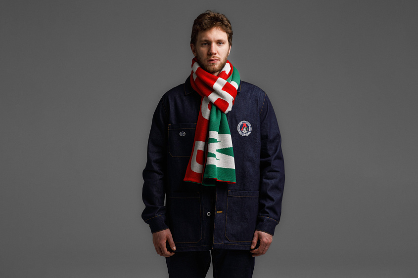 Шарф удлинённый ЧРКЗВ х ПЛНБ