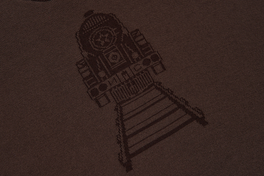 Свитер с эмблемой 1936 года (коричневый) (S)