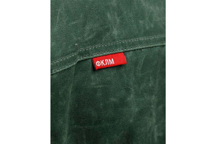 Утеплённая куртка (тёмно - зелёная) ЧРКЗВ x ПЛНБ (S)