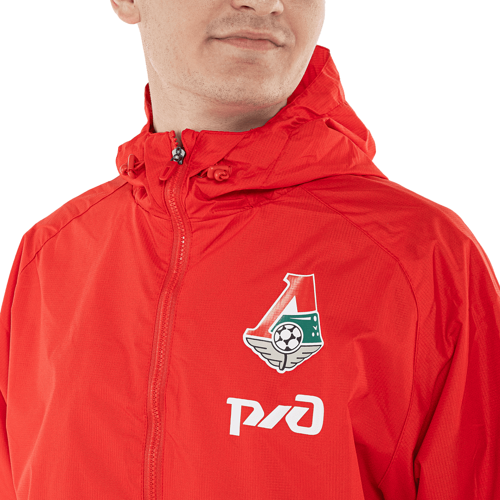 Куртка ветрозащитная TM10201B1101 (красная, 100% полиэстер) (6xs)