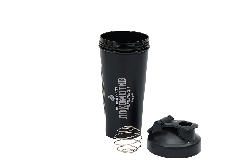 Спортивный шейкер «Локомотив» (черный).