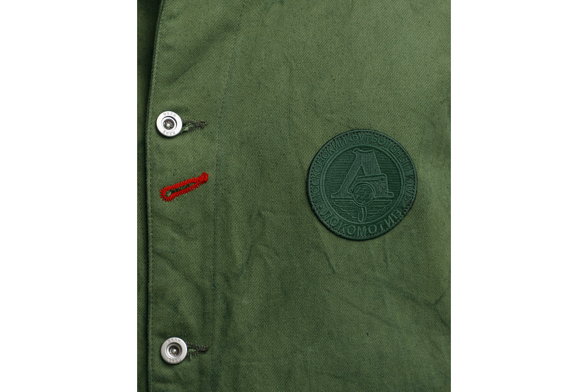 Куртка железнодорожного рабочего (зелёная) ЧРКЗВ x ПЛНБ (S)