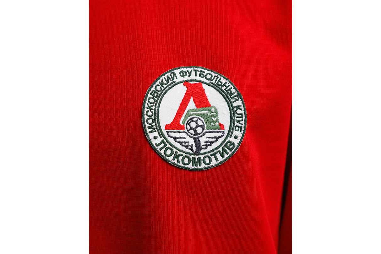 Футболка свободного кроя (красная) с эмблемой ЧРКЗВ x ПЛНБ (XS)