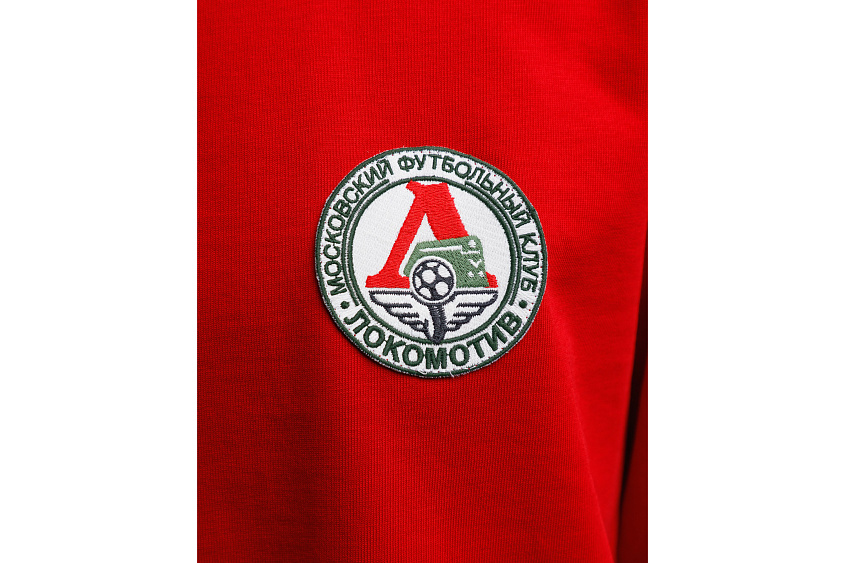 Футболка свободного кроя (красная) с эмблемой ЧРКЗВ x ПЛНБ (XS)