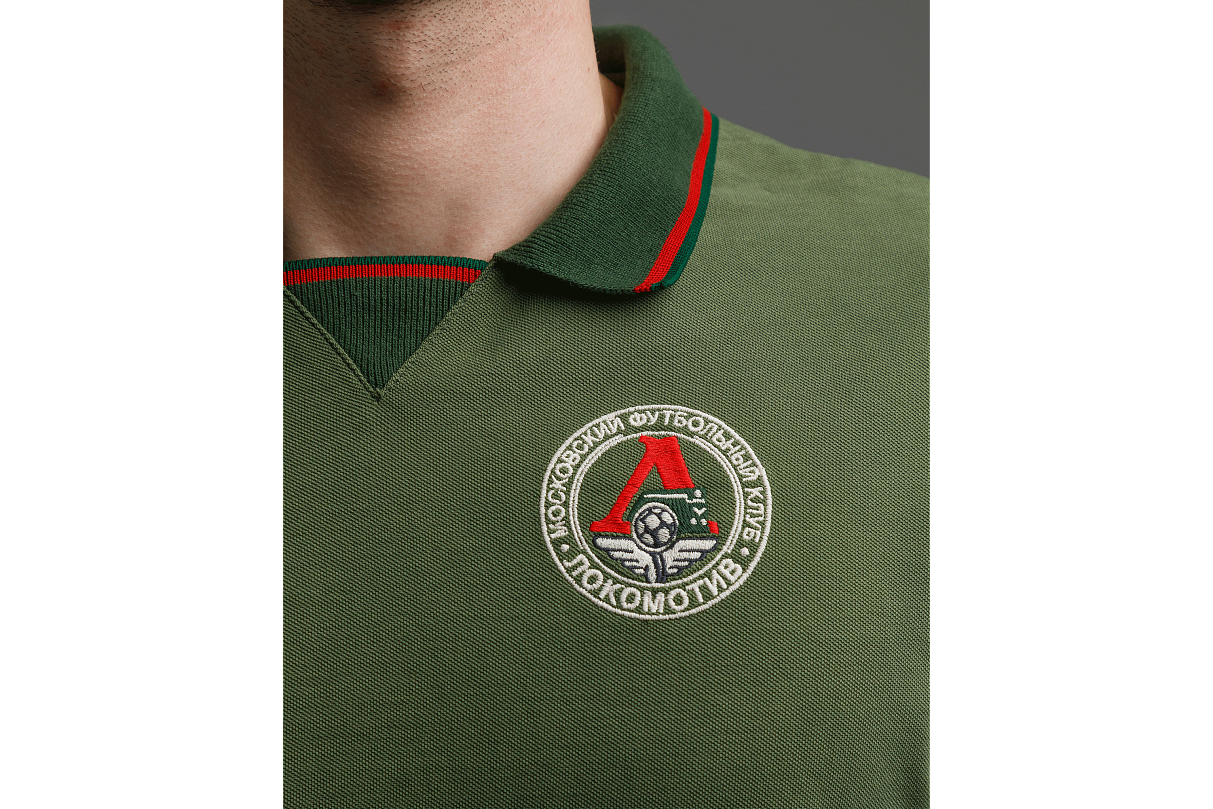 Рубашка -поло с длинным рукавом (тёмно - зелёная) ЧРКЗВ x ПЛНБ (S)