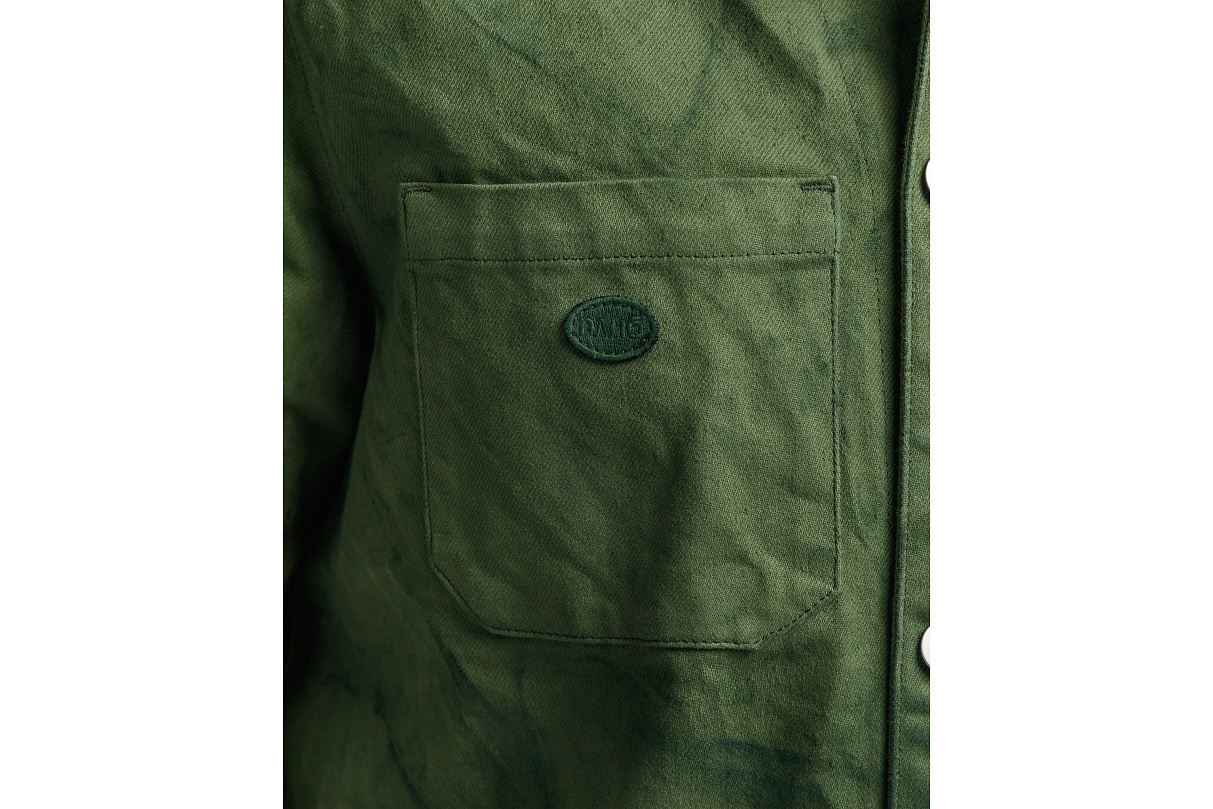 Куртка железнодорожного рабочего (зелёная) ЧРКЗВ x ПЛНБ (S)