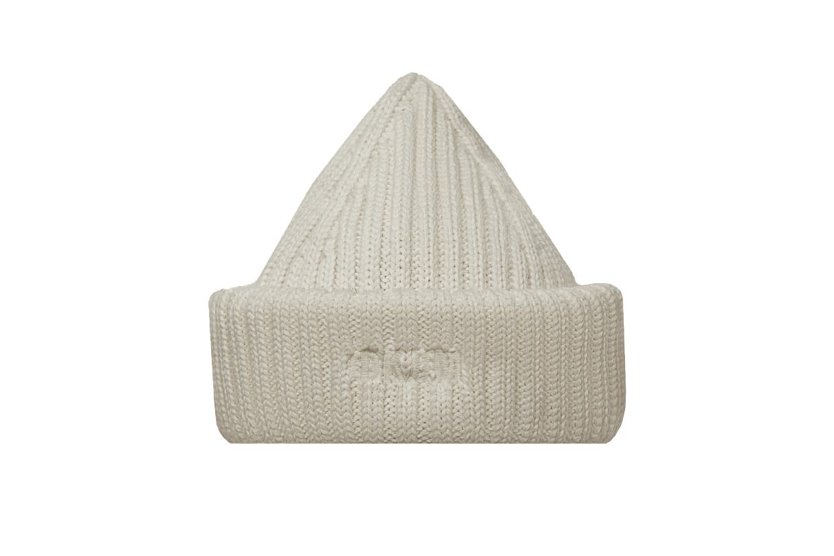 Шапка вязаная (слоновая кость ) ЧРКЗВ х ПЛНБ