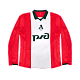 Футболка игровая, длинный рукав (красно/белая, 100% полиэстер) (6XS)