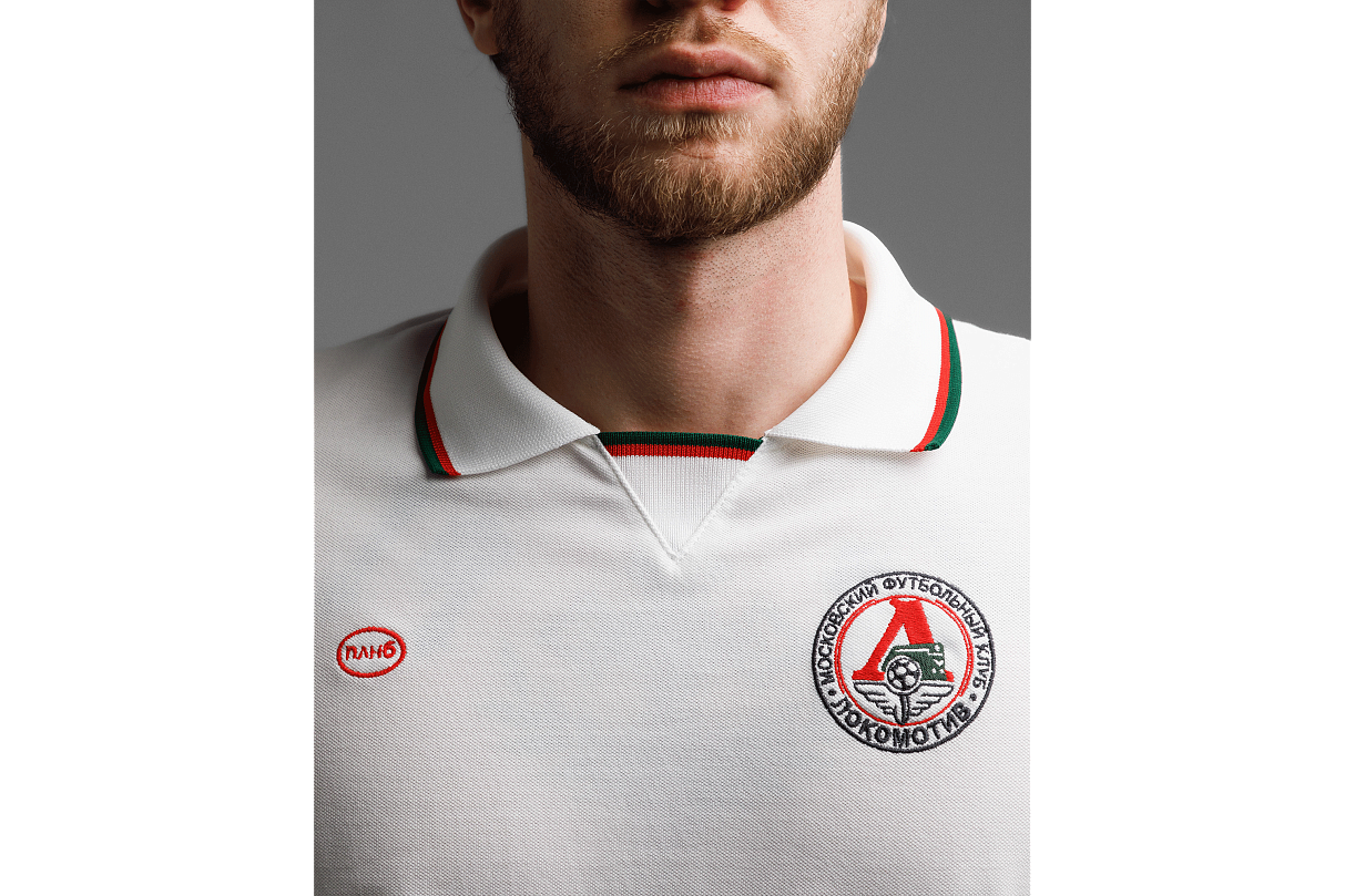 Рубашка -поло (слоновая кость) ЧРКЗВ x ПЛНБ (S)