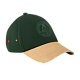 Кепка пятиклинка (зелёная с коричневым козырьком) ЧРКЗВ х ПЛНБ