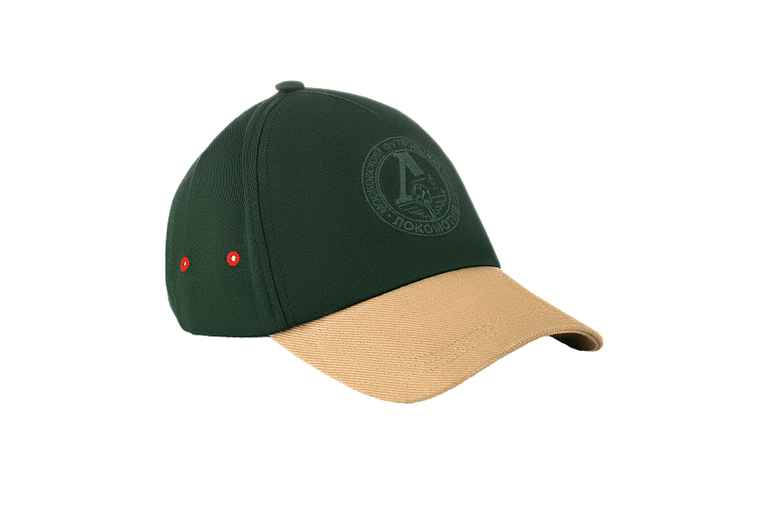 Кепка пятиклинка (зелёная с коричневым козырьком) ЧРКЗВ х ПЛНБ