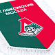 Вымпел печатный на твердой основе, печать с 1-й стороны, бахрома (20х30 см.)(ФК Красно-Зеленый)