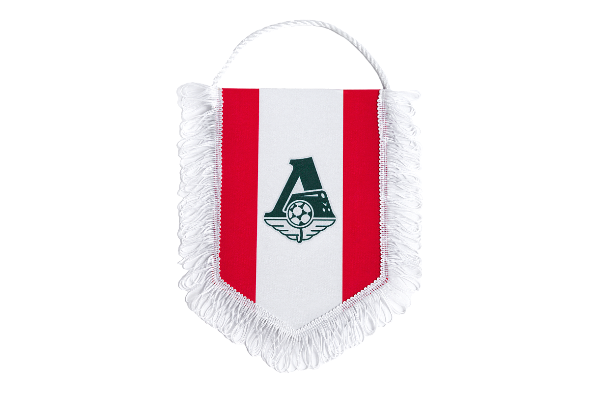 Вымпел печатный на твердой основе, печать с 1-й стороны, бахрома (15х22 см.)(ретро)