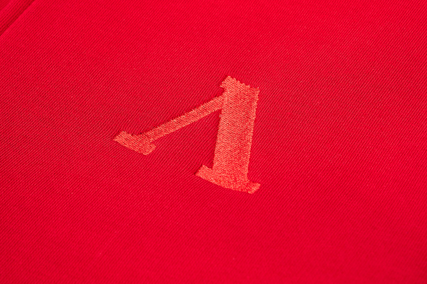 Бомбер FCLM base подростковый красный (134-140)