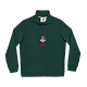 Кофта 1/4 зип 2004 Зеленый с цветной эмблемой (M)