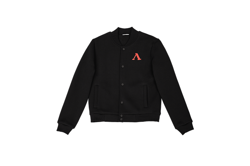 Бомбер FCLM base подростковый чёрный (134-140)