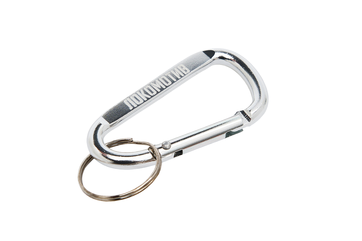 Брелок-карабин (серебряный).