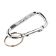 Брелок-карабин (серебряный).