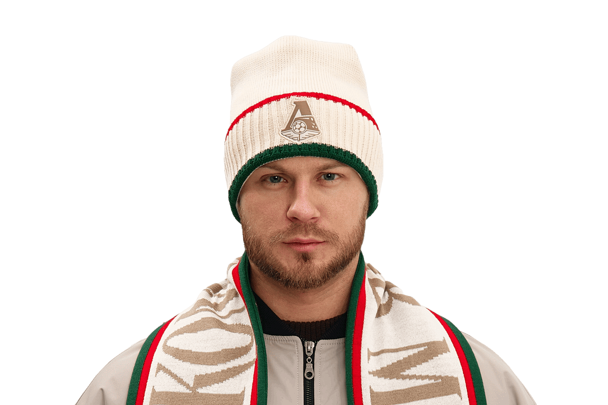 Шапка с эмблемой «Второй комплект» (молочная)