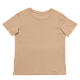Футболка женская с аббревиатурой (бежевая) (XS)