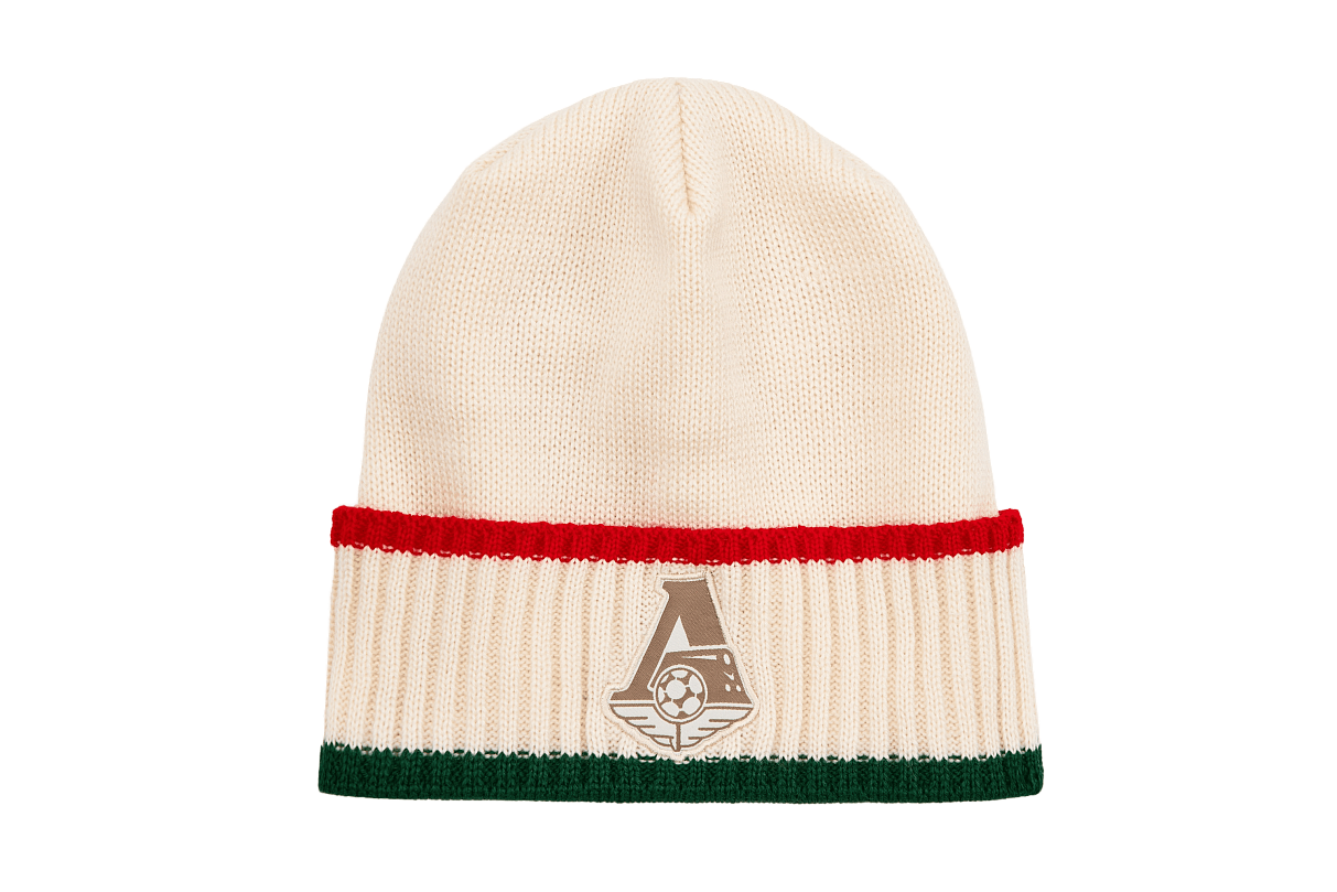 Шапка с эмблемой «Второй комплект» (молочная)