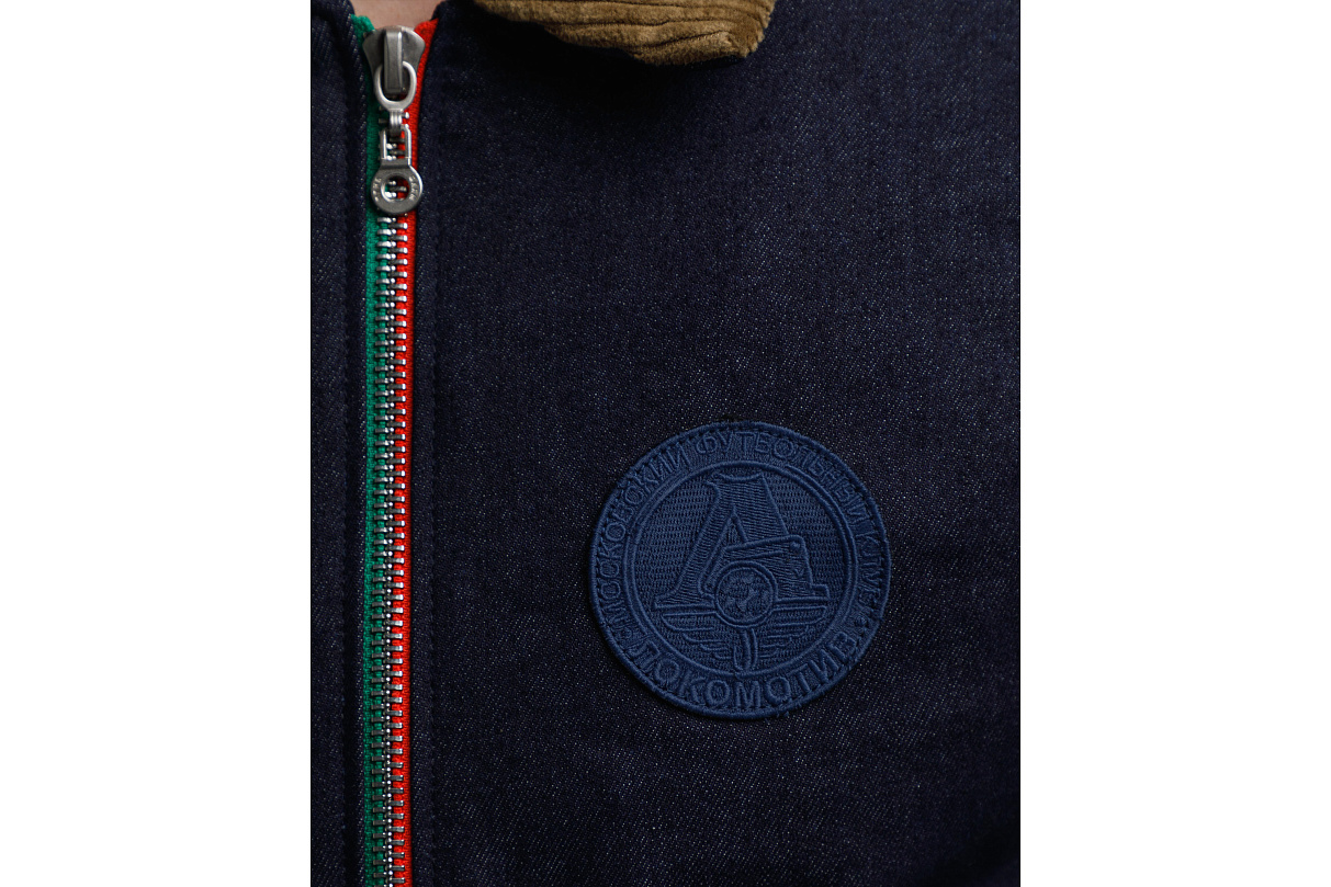 Утеплённая куртка (тёмно - синяя) ЧРКЗВ x ПЛНБ (S)