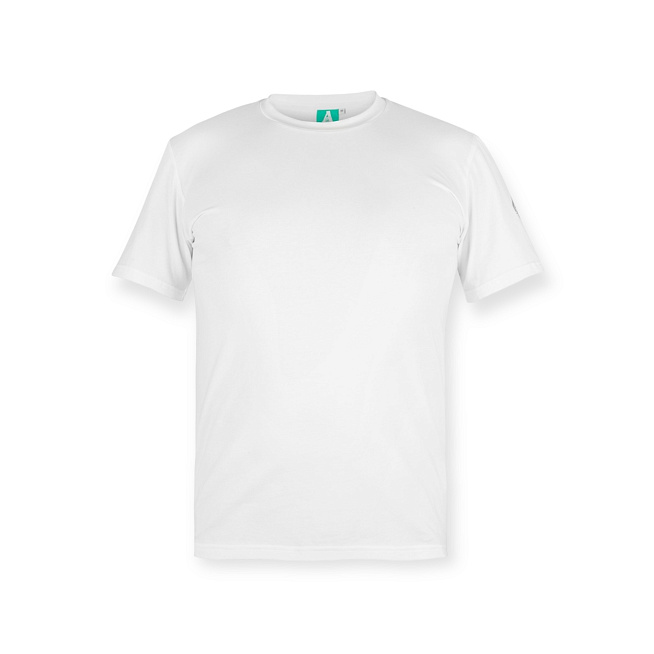 Футболка классическая FCLM белая лого цветной