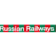 Шарф FC Lokomotv Russian Railways 2004-2024 красно-зелено-белый вертикальная полоса