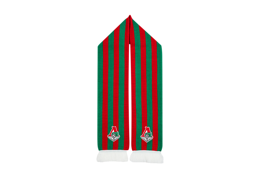 Сувенир болельщика ATN2058 (Бахрома 6 см, 2 вышивки, размер: 1400*170)