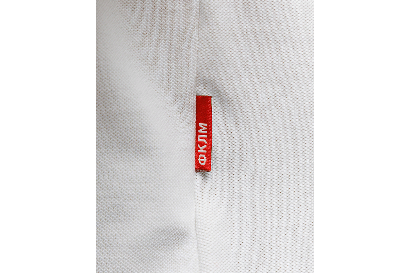 Рубашка -поло (слоновая кость) с эмблемой ЧРКЗВ x ПЛНБ (S)