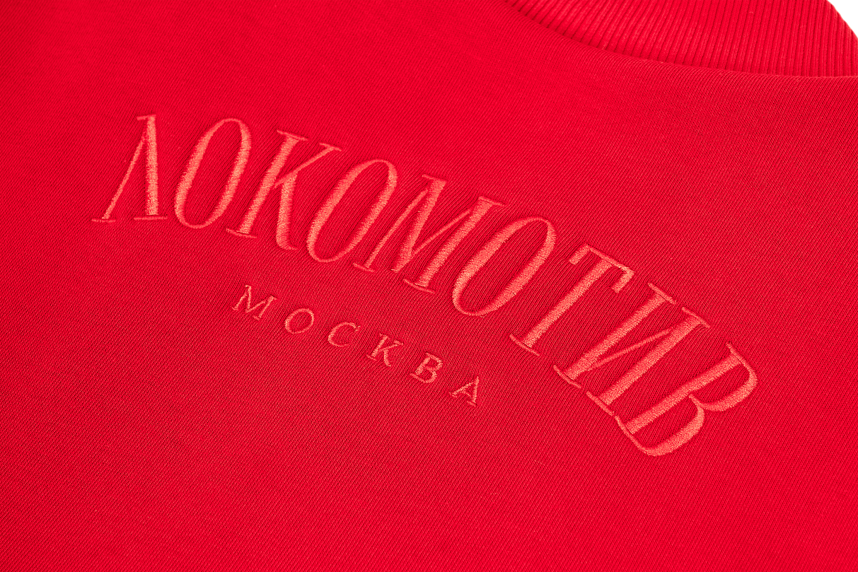 Бомбер FCLM base подростковый красный (134-140)