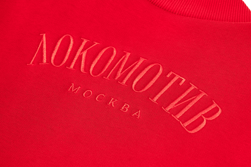 Бомбер FCLM base подростковый красный (134-140)