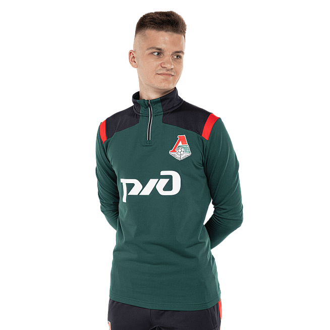 Джемпер тренировочный TM11302B1121 (зеленый, 90% полиэстер, 10% эластан) (2XS)