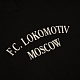 Худи на молнии 2004 Черный с цветной эмблемой (M)