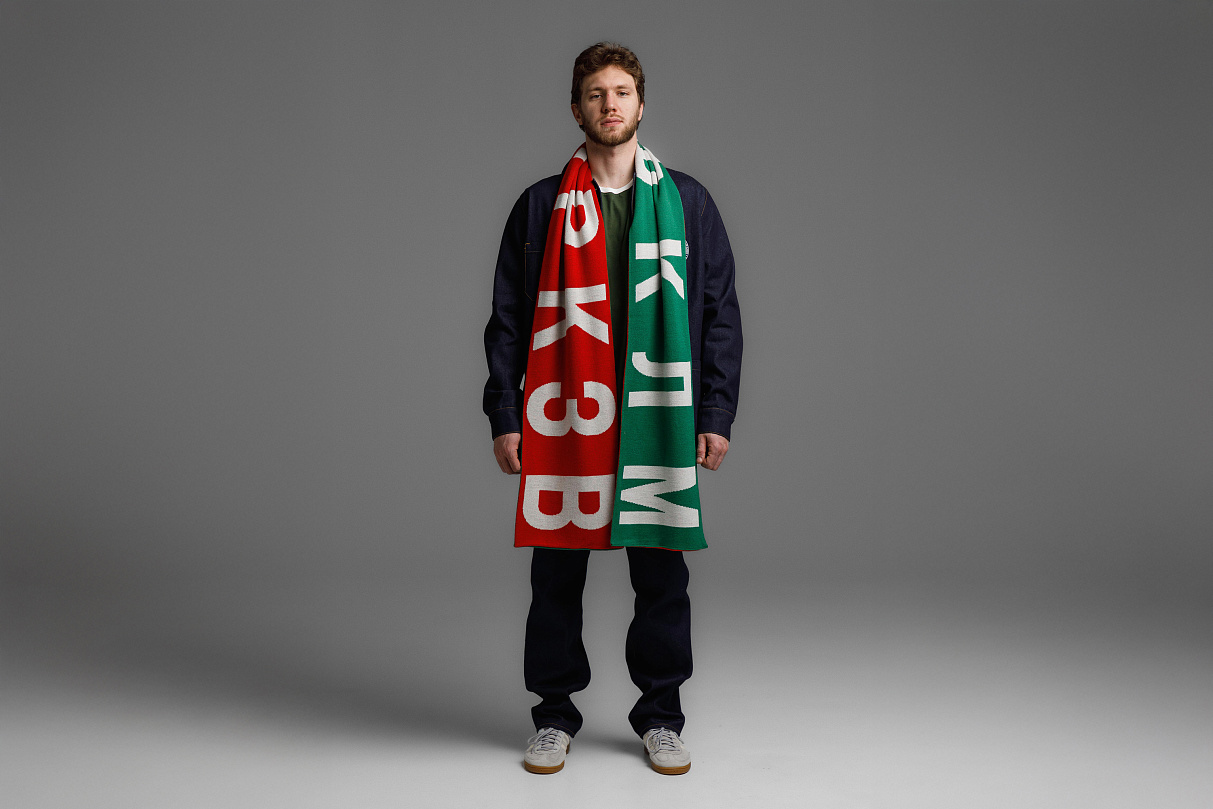 Шарф удлинённый ЧРКЗВ х ПЛНБ