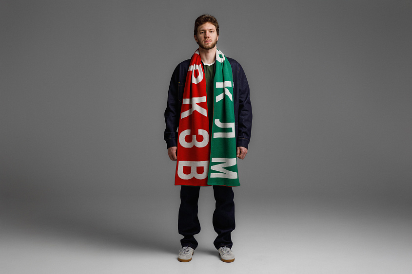 Шарф удлинённый ЧРКЗВ х ПЛНБ