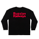 Лонгслив 2004 Черный с цветной эмблемой (XS)