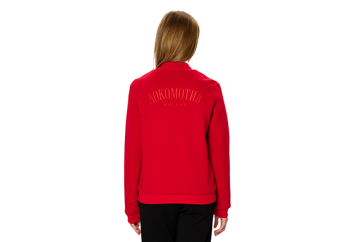 Бомбер FCLM base красный (XS)